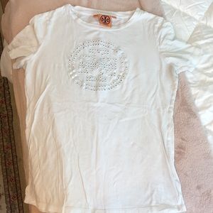 Tory Burch white womens T-shirt size S